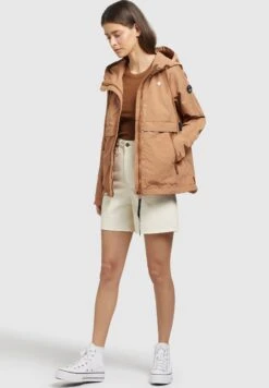 Khujo Zahira3 - Lichte Jas - Toffee -Mode Dameskleding Winkel e83084f2fa964f0788433bcb6ae1ccd1