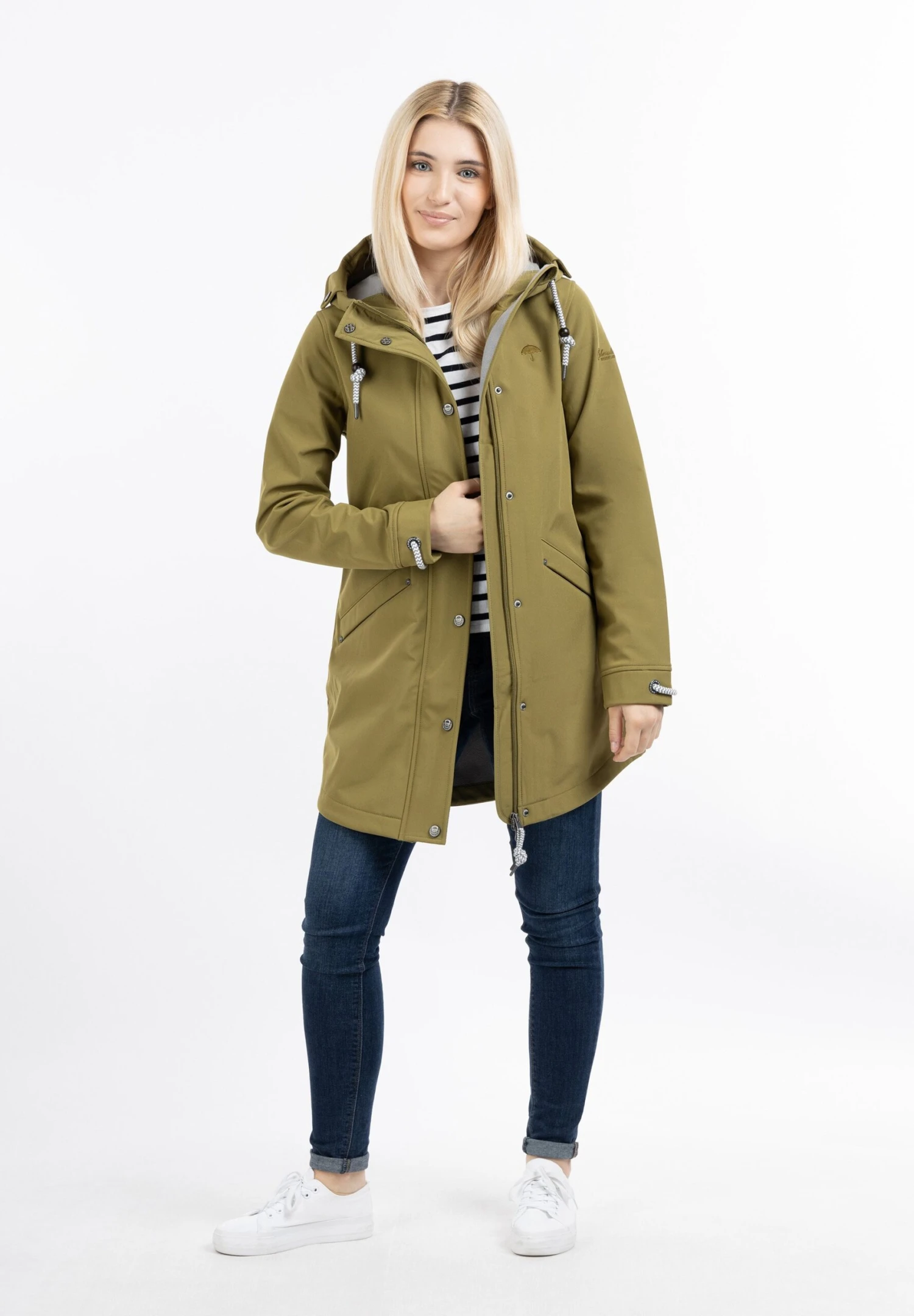 Schmuddelwedda Ashdown - Parka - Oliv 4 Schmuddelwedda Ashdown - Parka - Oliv - Afbeelding 2