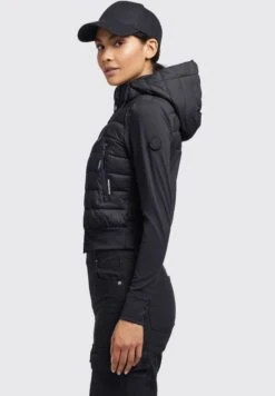 Khujo Dalis Matt - Jas - Schwarz -Mode Dameskleding Winkel ec1bcf9ca5b64a708afe7a4f49afff4c