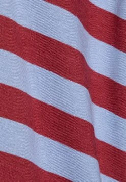 Monki Longsleeve - Dark Red/Blue -Mode Dameskleding Winkel ec69ece20bfc43698f0633b8a5829a35