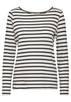 Part Two Vinka - Longsleeve - Dark Navy Stripe -Mode Dameskleding Winkel f142f57472b84f59b74383f07aa1a19e