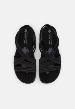 Skechers Reggae Slim Fit - Sandalen - Black Gore -Mode Dameskleding Winkel f467279b442a468182134367ad21ef77