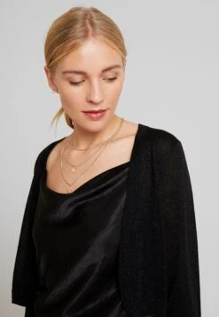 Kaffe Kaankra Bolero - Vest - Deep Black -Mode Dameskleding Winkel faa796e943d94e0f8a48c1d9a8db3e41