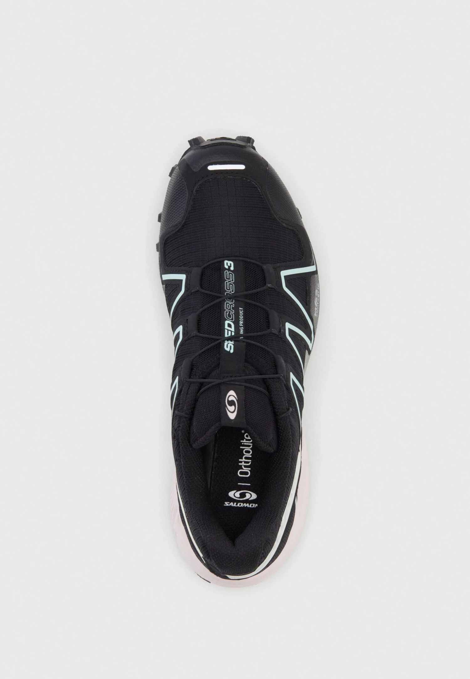 Salomon Speedcross 3 - Sneakers Laag - Black/Bleached Aqua/Silver Metallic 7 Salomon Speedcross 3 - Sneakers Laag - Black/Bleached Aqua/Silver Metallic - Afbeelding 5