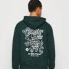YOURTURN Unisex - Hoodie - Green -Mode Dameskleding Winkel fcfa45c42ac94ae5a2a3a7069b6b508b