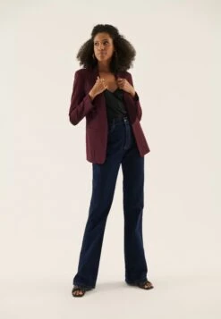 Anna Field Blazer - Bordeaux -Mode Dameskleding Winkel fd276e82148a4f32a6d5bfd85b31ca2f