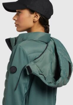 Khujo Ruth Matt - Winterjas - Kupfergrün -Mode Dameskleding Winkel fd59657f60674f23b836246951b7f07a